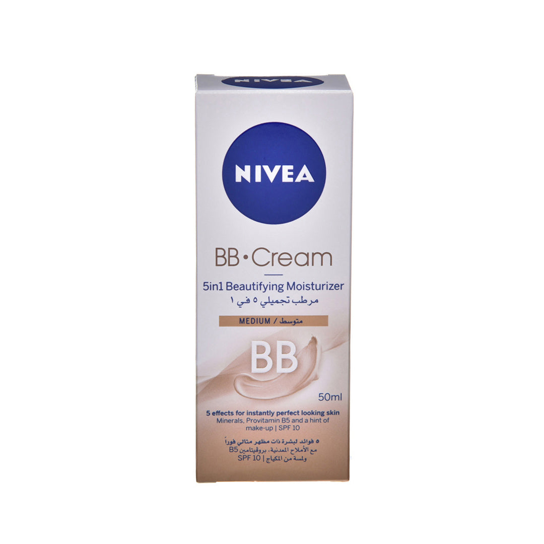 NIVEA BB CREAM 5 IN 1 MEDIUM 50ML