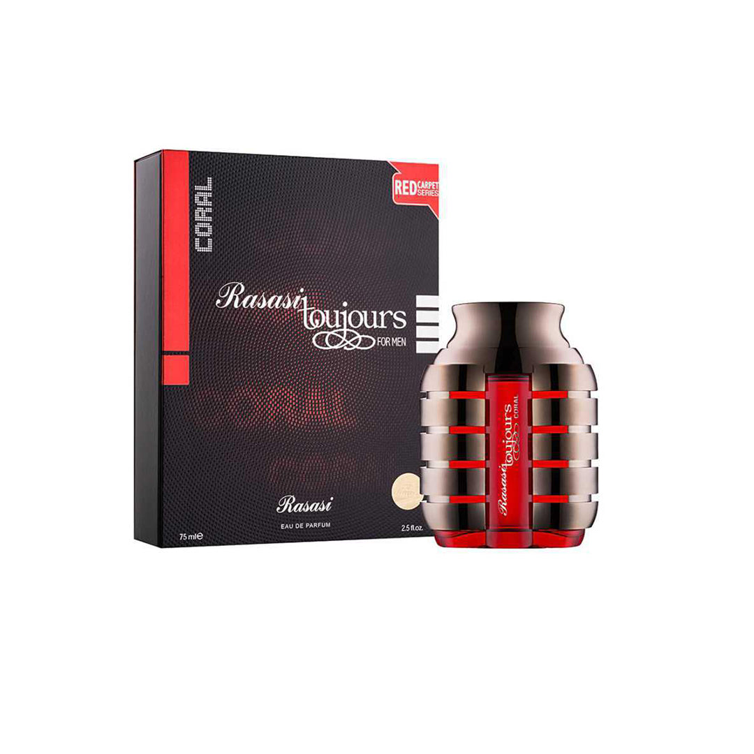 Rasasi Toujours Coral Perfume for Men Eau De Parfum 75ml