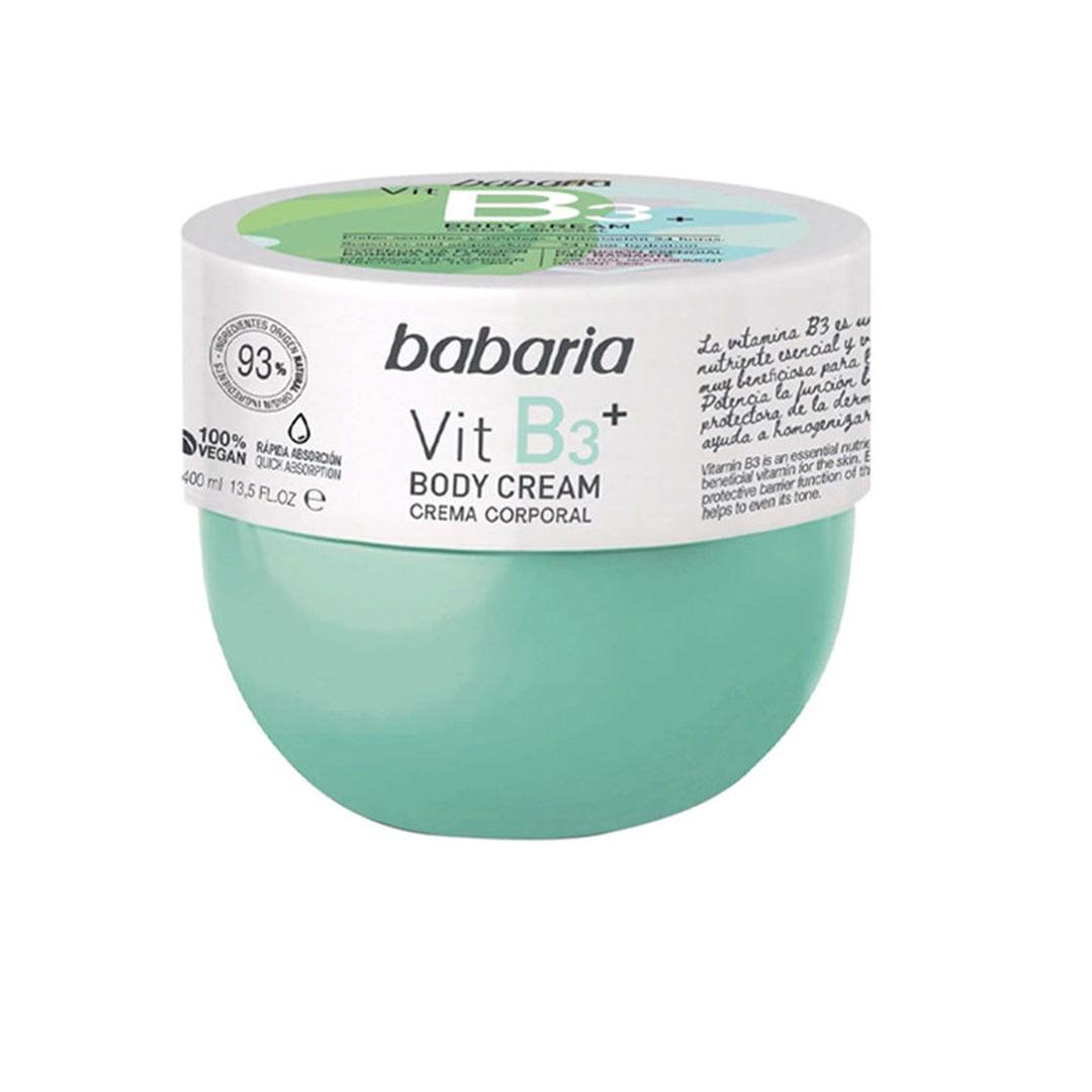 BABARIA VIT B3 BODY CREAM 400 ML