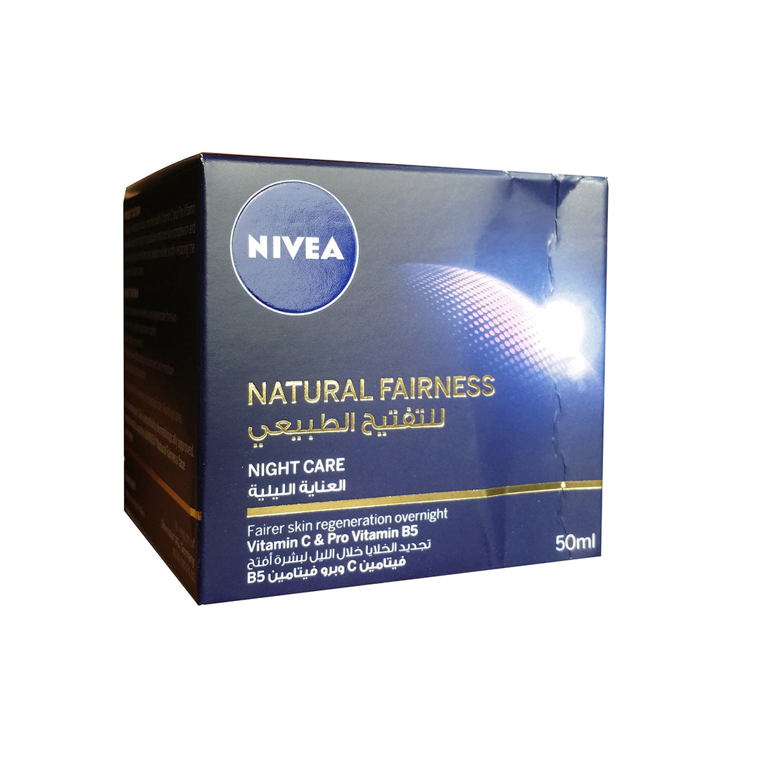NIVEA NATURAL FAIRNESS NIGHT CREAM 50ML