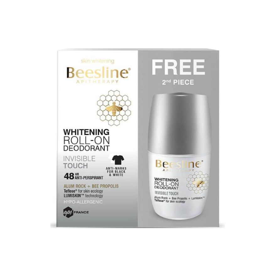 BEESLINE WHITINING ROLL-ON DEODRANT INVISIBLE BAKE